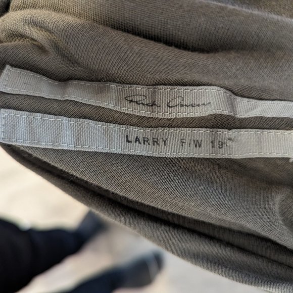 Rick Owens Larry F/W 2019 Top - Picture 3 of 5